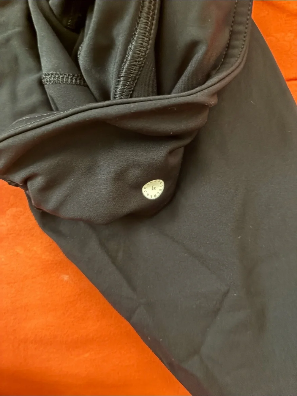Lululemon Leggings Womens 4 Black High Rise Athletic Activewear Gym - Picture 4 of 5